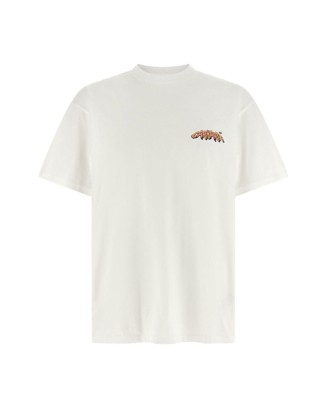Carhartt White T-Shirt With Graphic Print for men