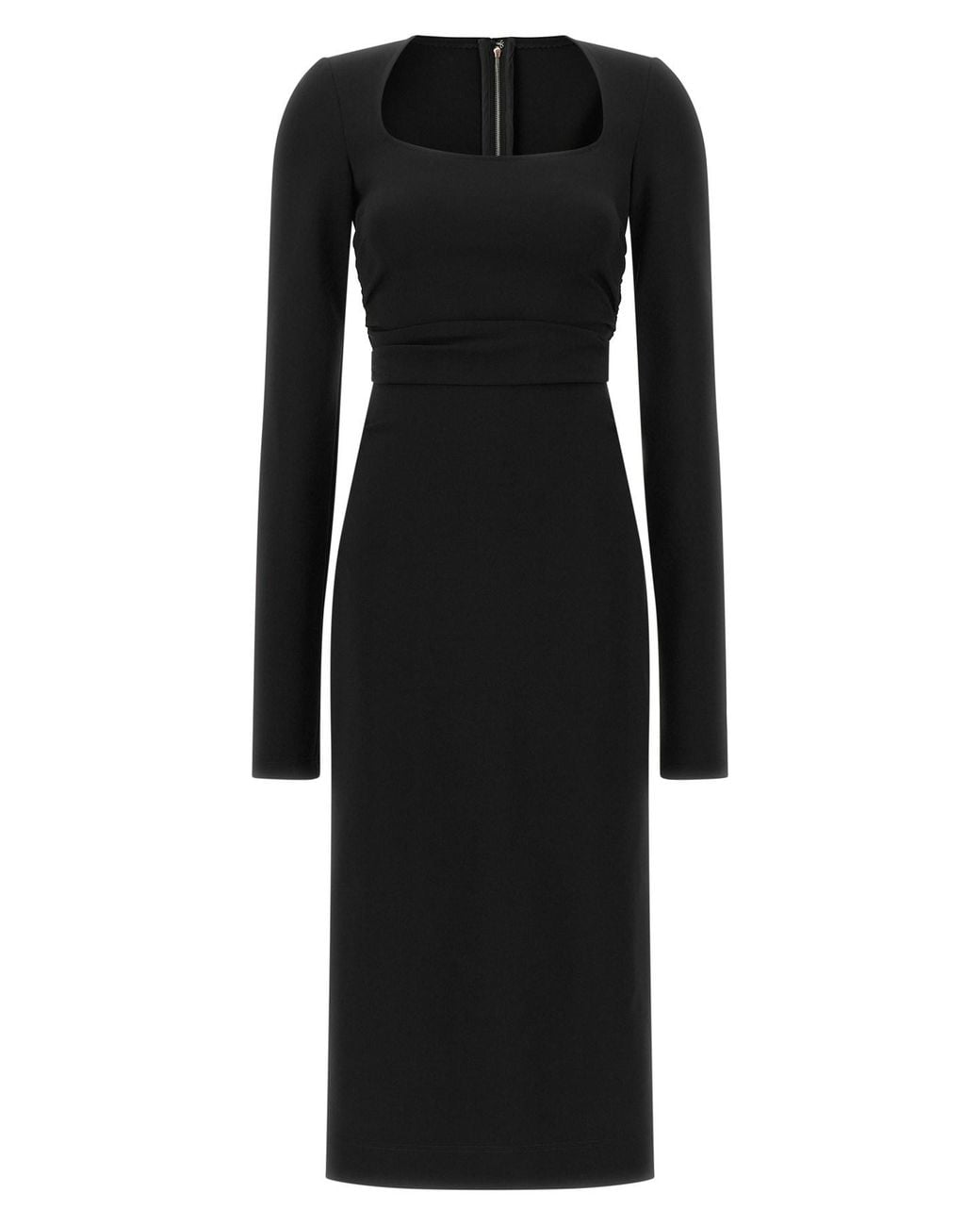 Dolce & Gabbana Black 'identity' Dress