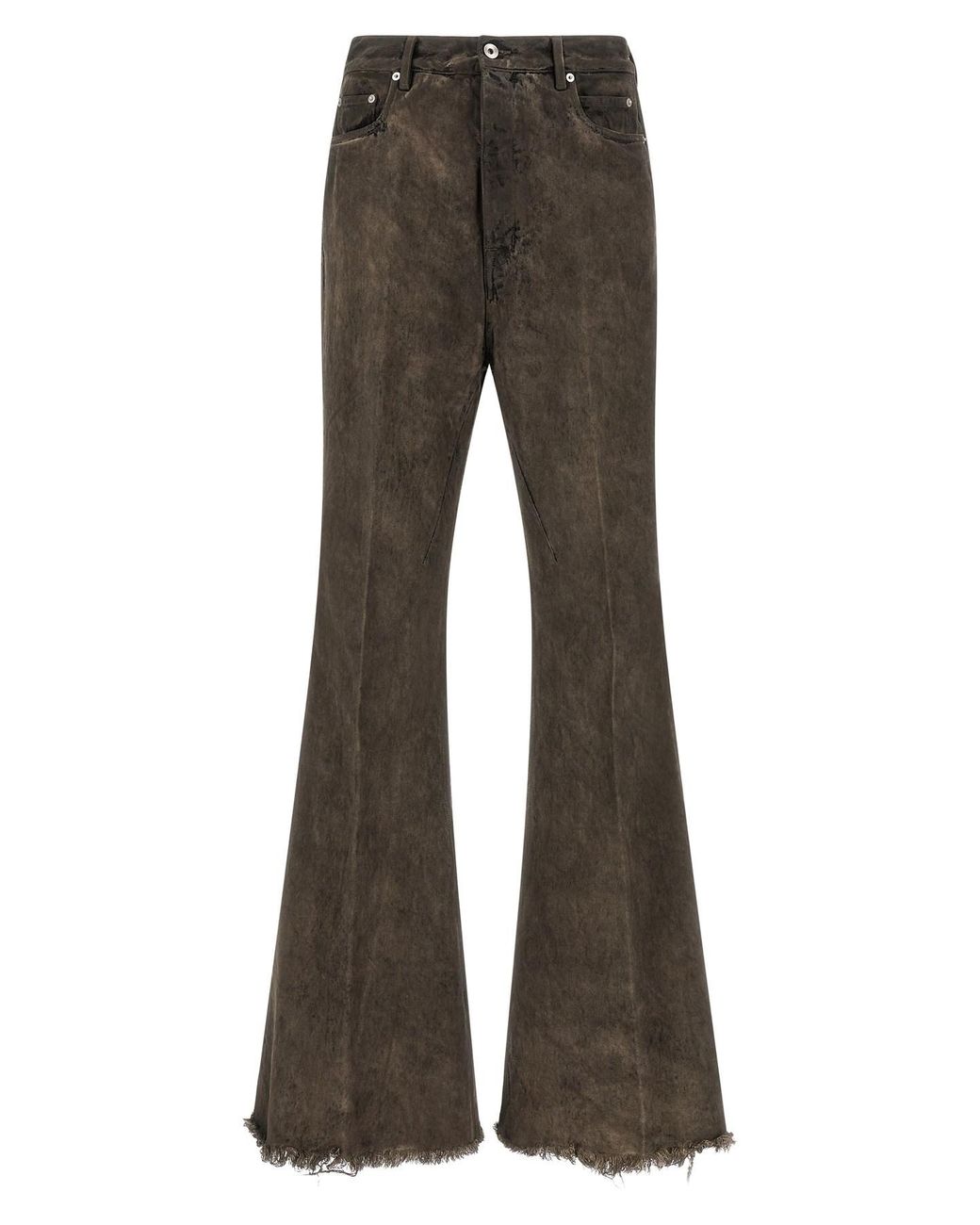 Rick Owens Gray 'bolan Bootcut' Jeans for men