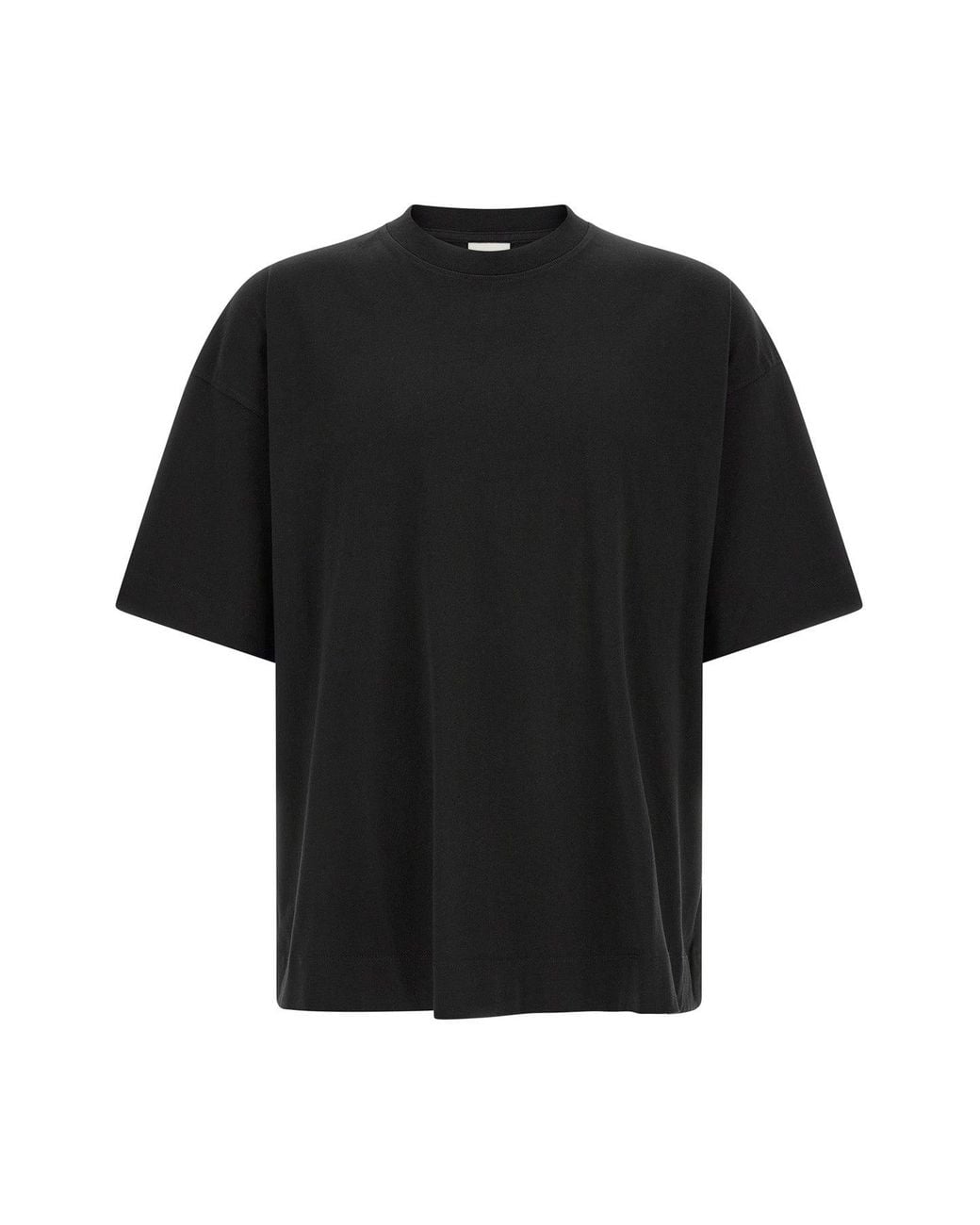 Dries Van Noten Black T-Shirt 'Heno' for men