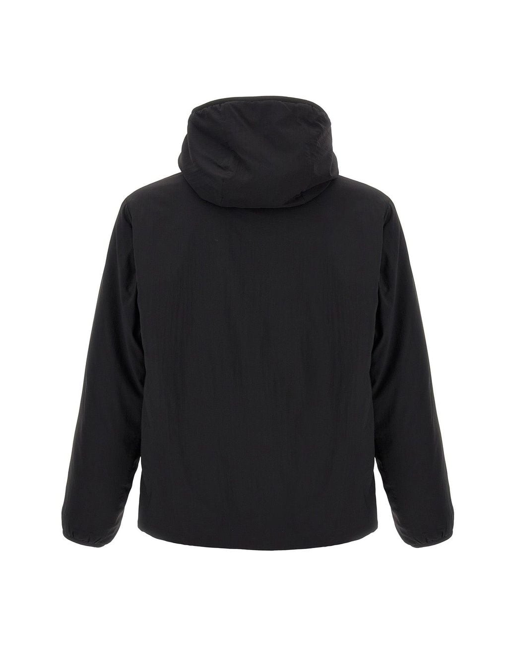 Snow Peak Black Parka 'Flexible Insulated' for men