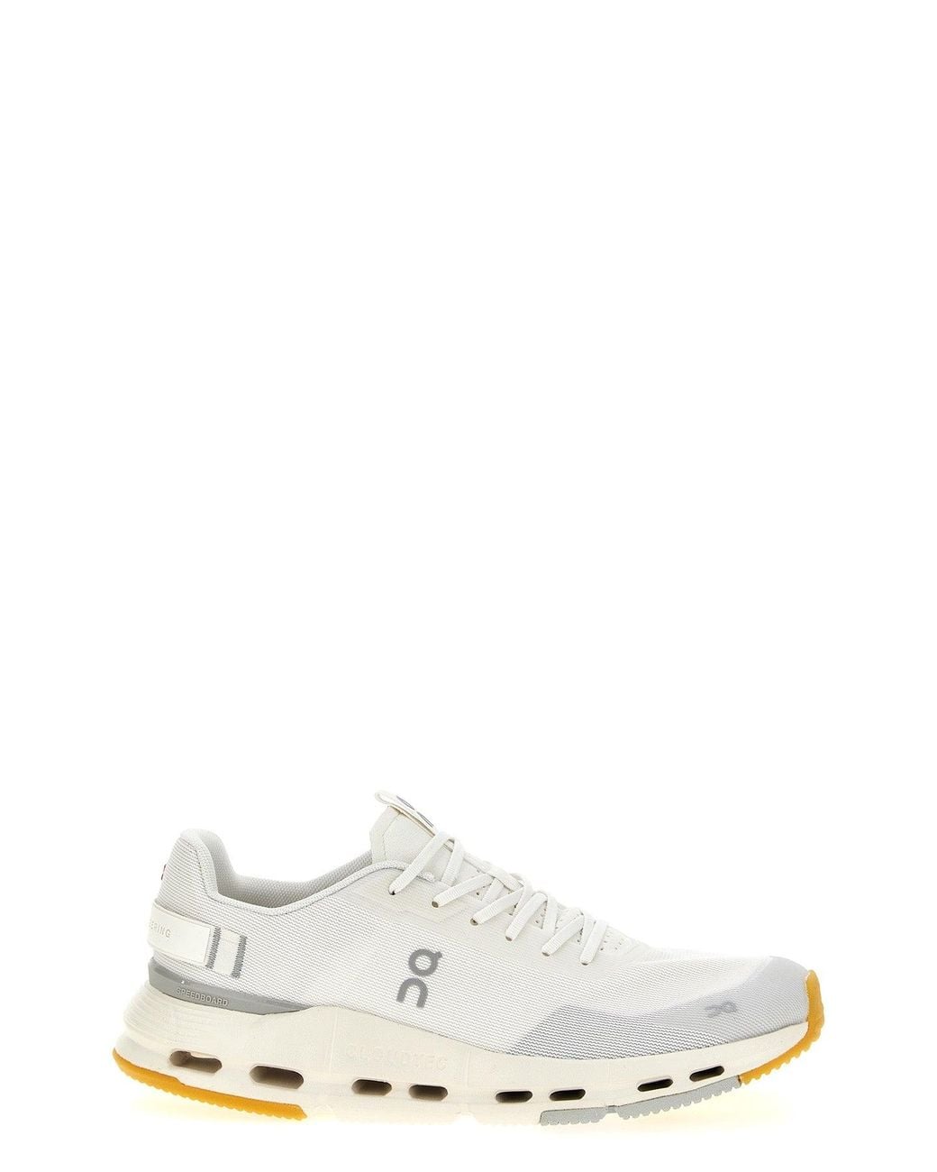 On Shoes White Cloudnova Form 2 Sneakers for men