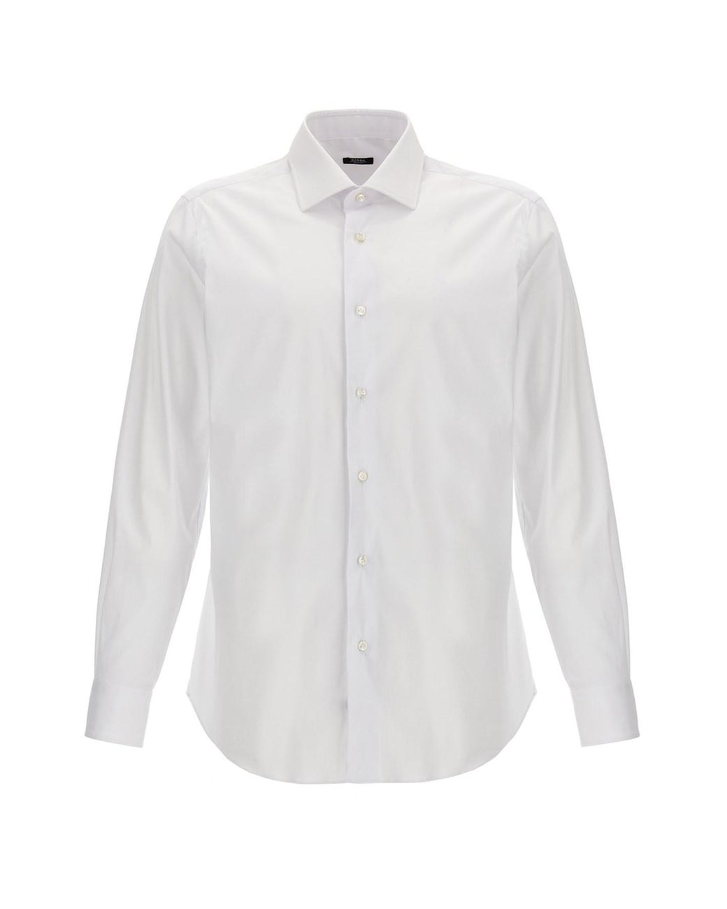 Barba Napoli White Poplin Shirt for men