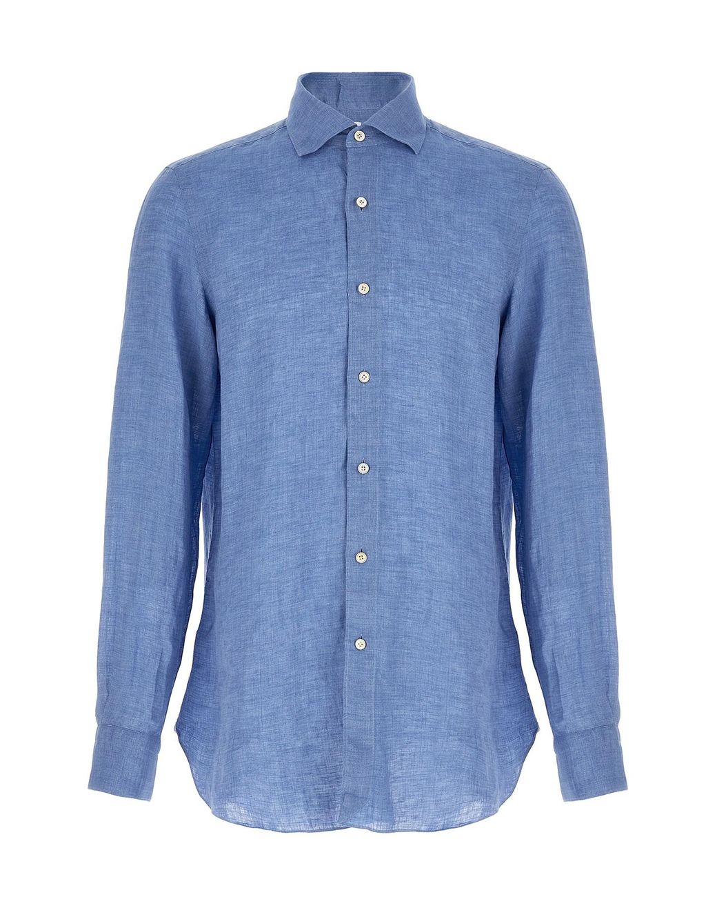 Finamore 1925 Blue 'gaeta' Shirt for men