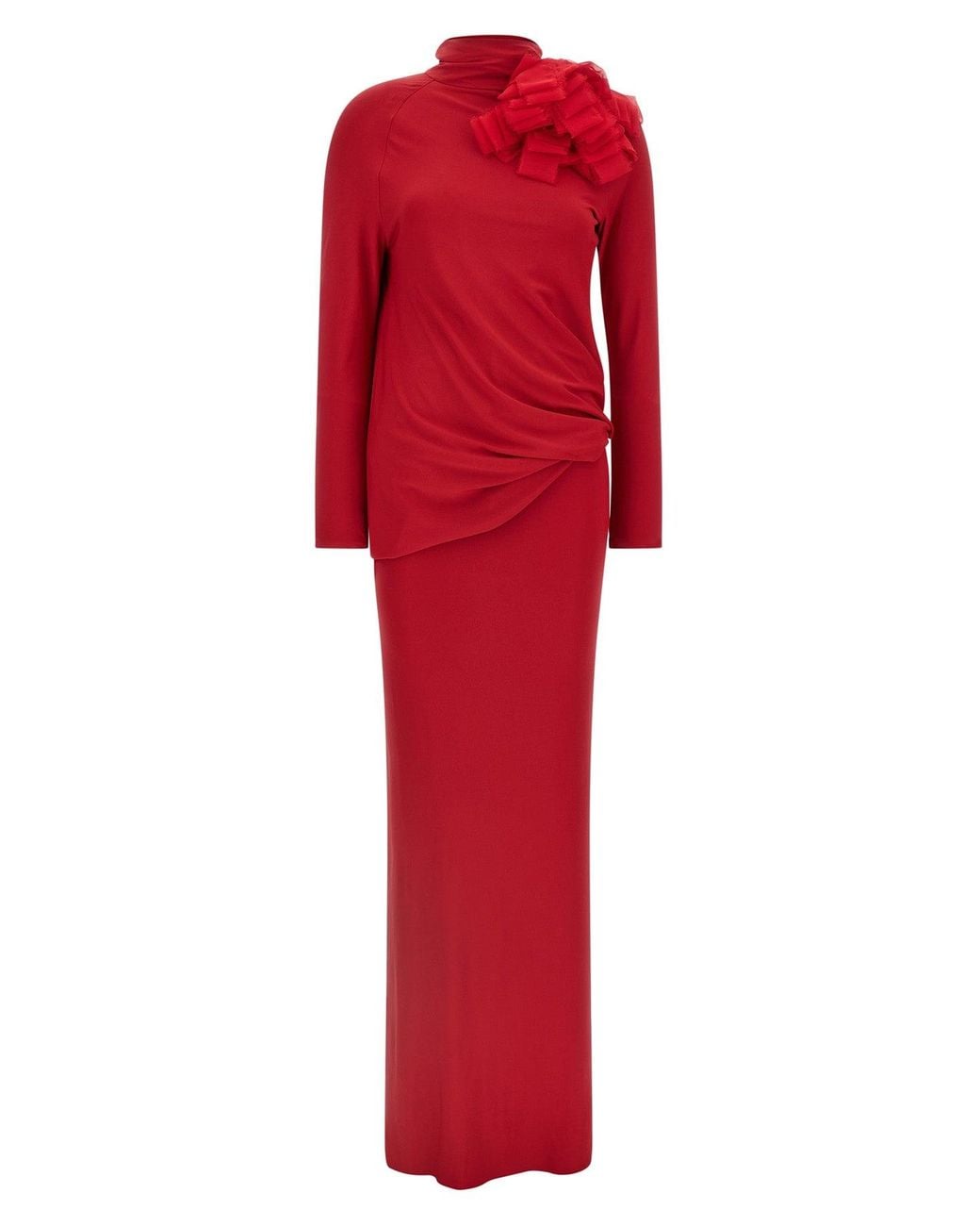 Magda Butrym Red 'Re 26 Dress 04'