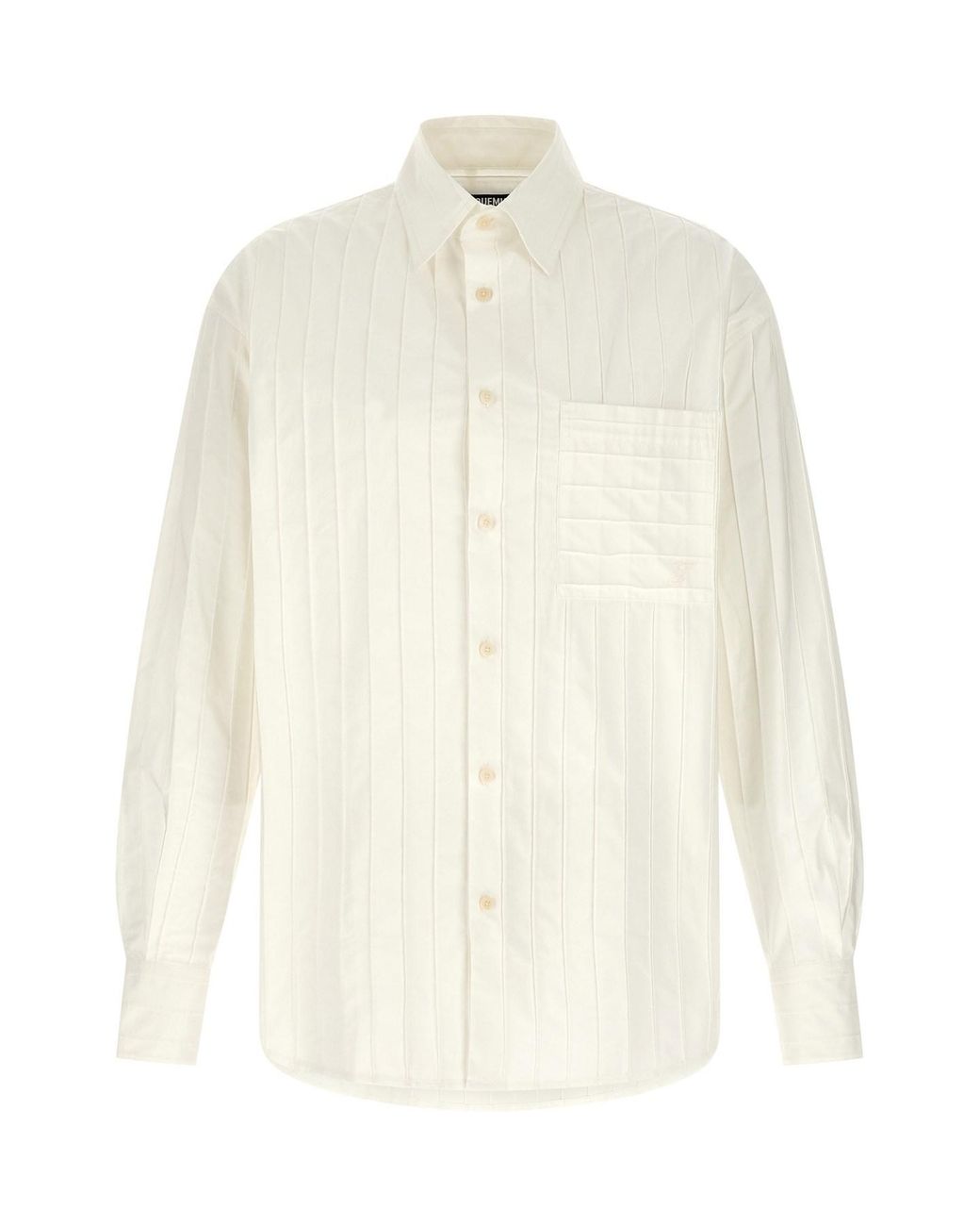 Jacquemus White 'la Chemise Camargue' Shirt for men