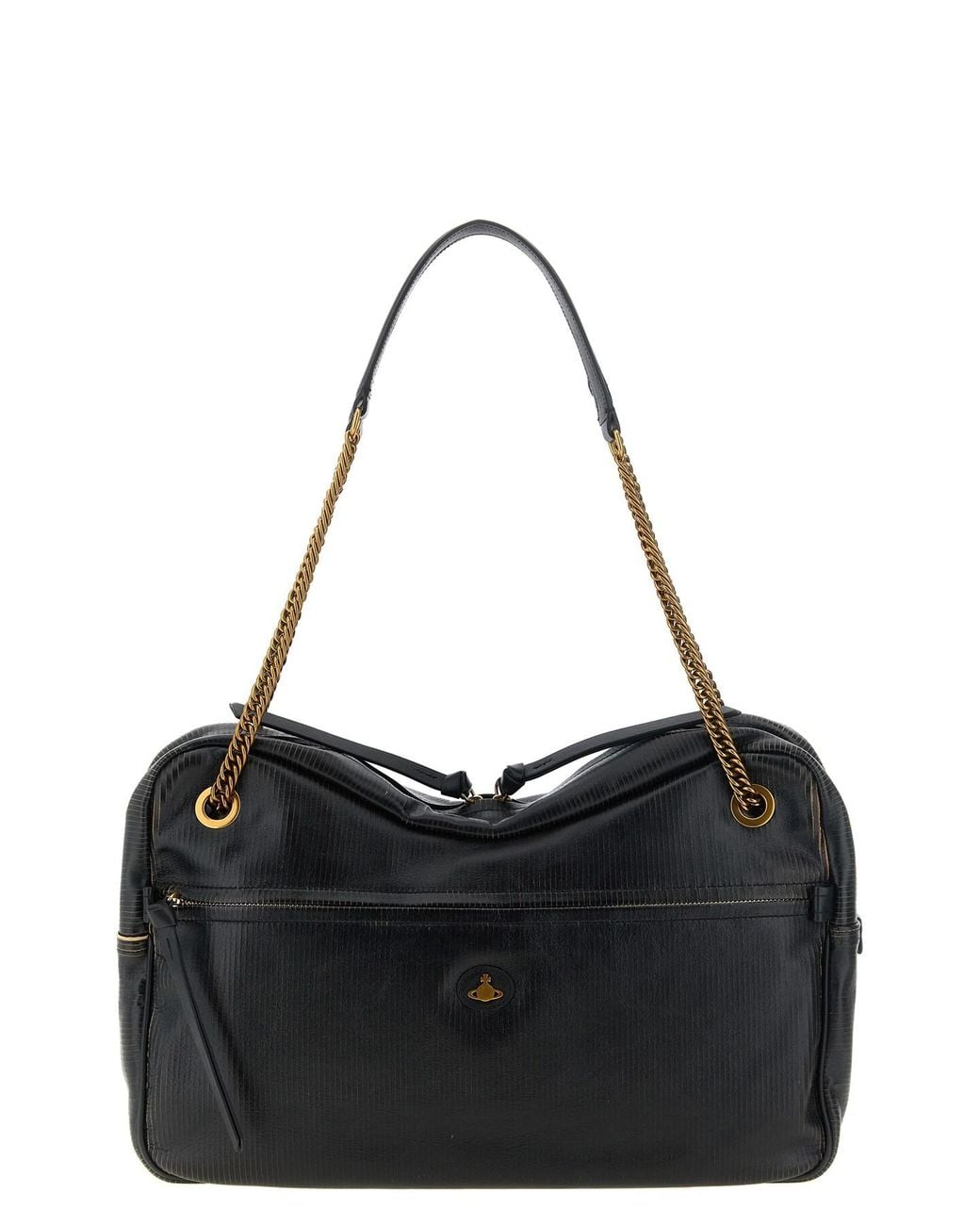 Vivienne Westwood Black 'dolce' Large Shoulder Bag