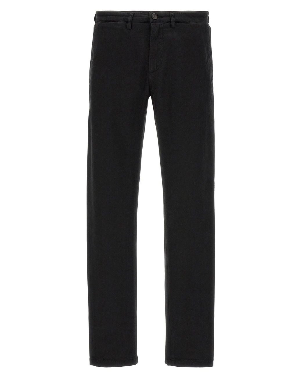 Department 5 Black 'Mike' Trousers for men