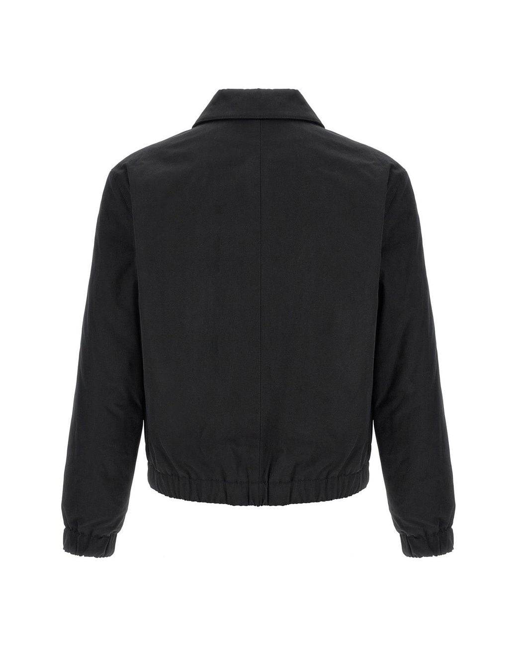 AMI Black 'Ami De Coeur' Jacket for men