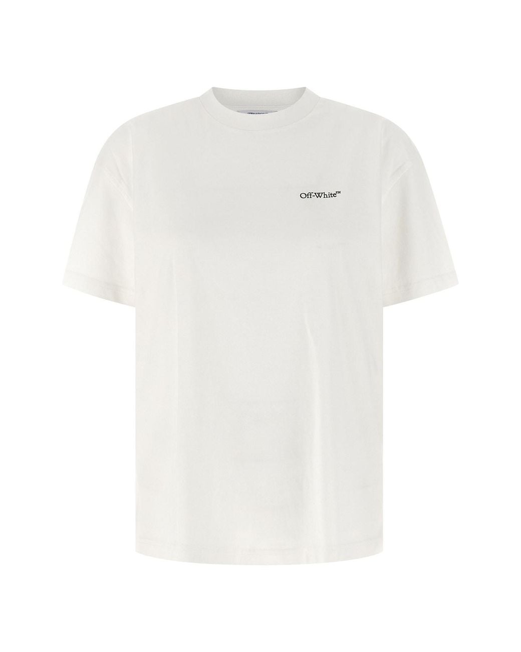 Off-White c/o Virgil Abloh White 'arrow Glowing Flower' T-shirt