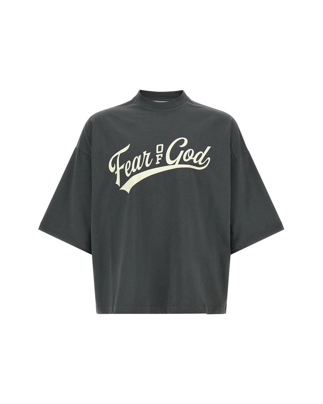 Fear Of God Black 'Merch' T-Shirt for men