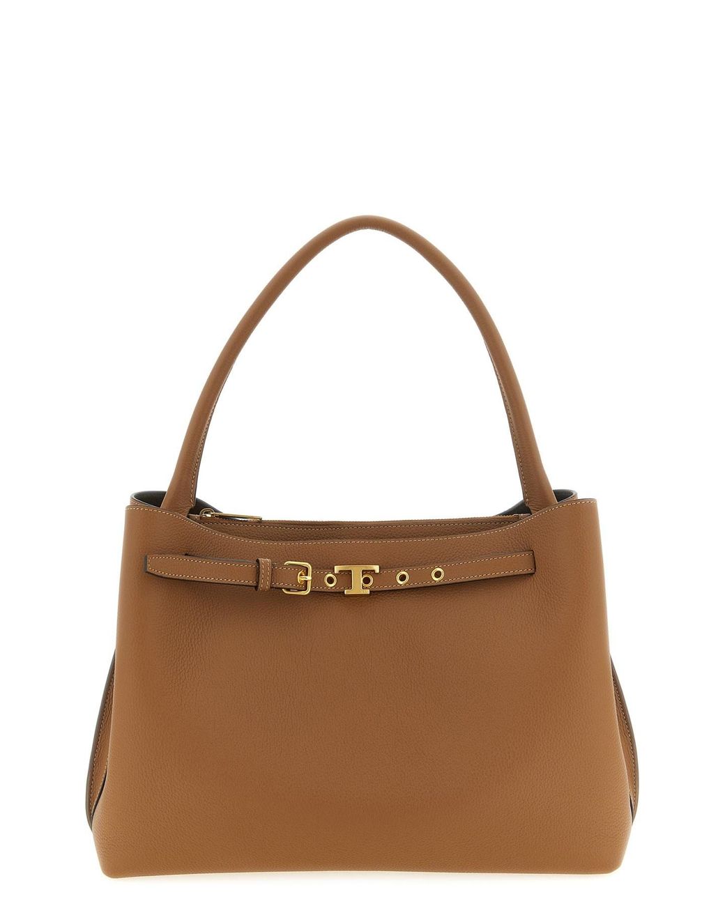 Tod's Brown 't Signature' Handbag