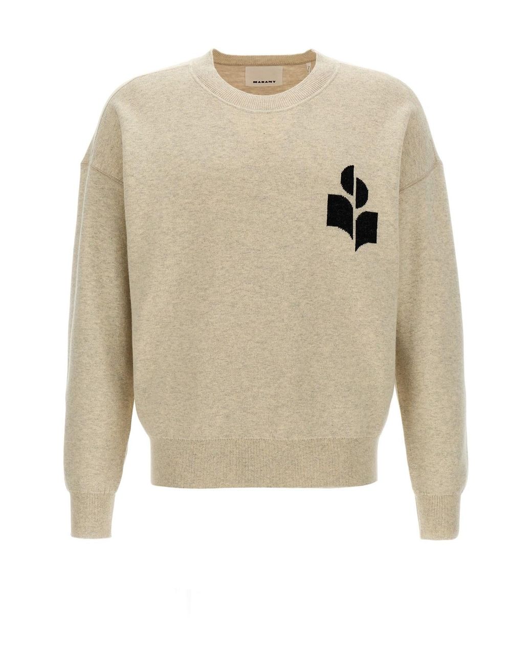 Isabel Marant White 'Atley' Sweater for men