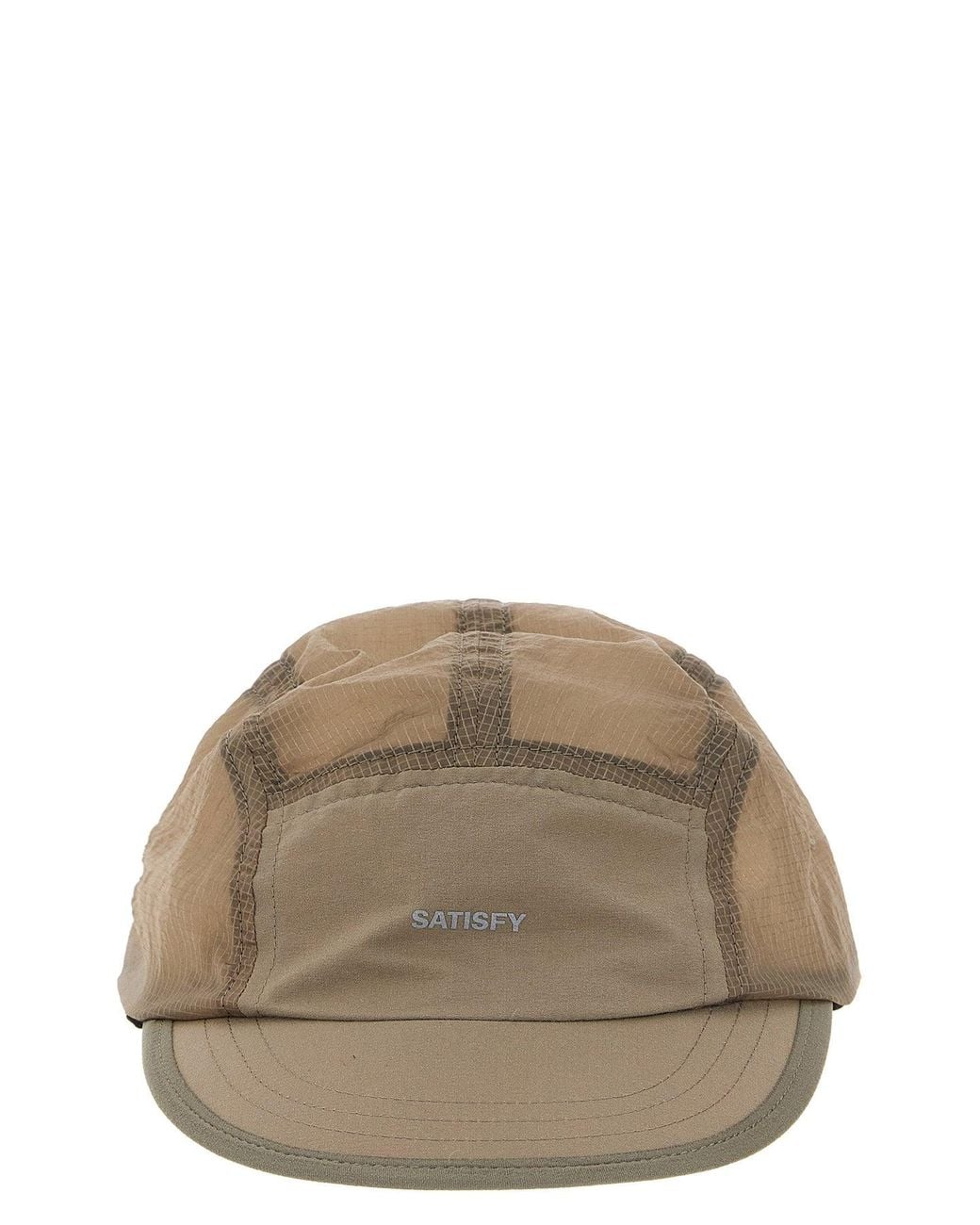 Satisfy Brown Rippy Trail Cap for men