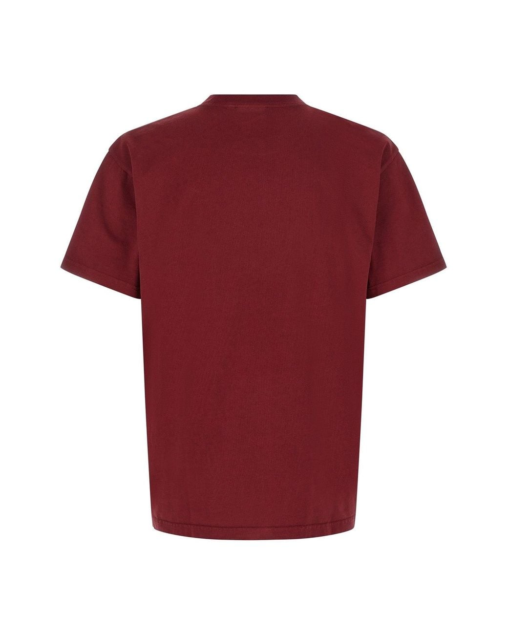 Carhartt Red 'Faded Pond Corps' T-Shirt for men