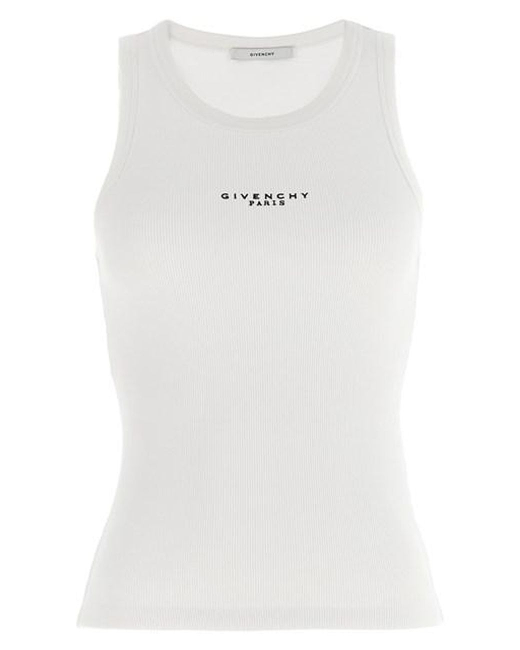 Top Smanicato di Givenchy in White