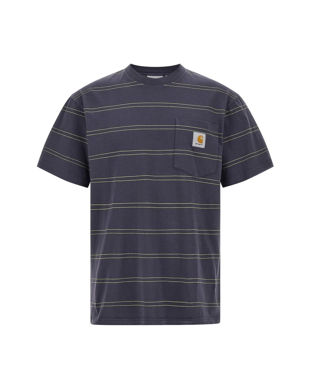 Carhartt Blue 'bert Pocket' T-shirt for men