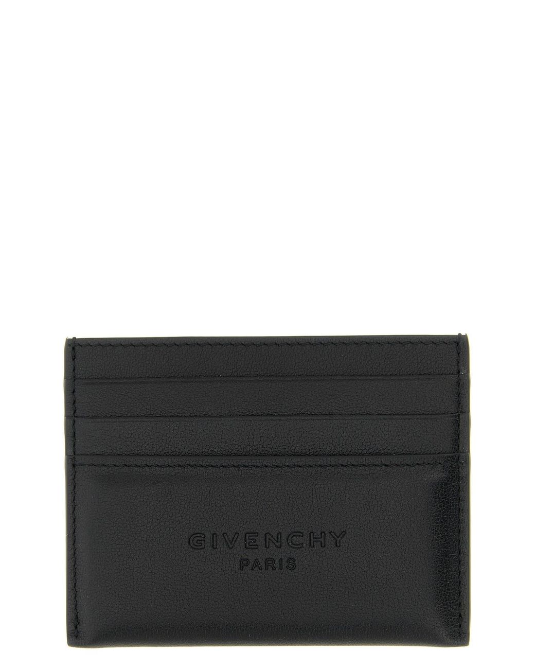 Givenchy Black 'antigona Stamped' Card Holder for men