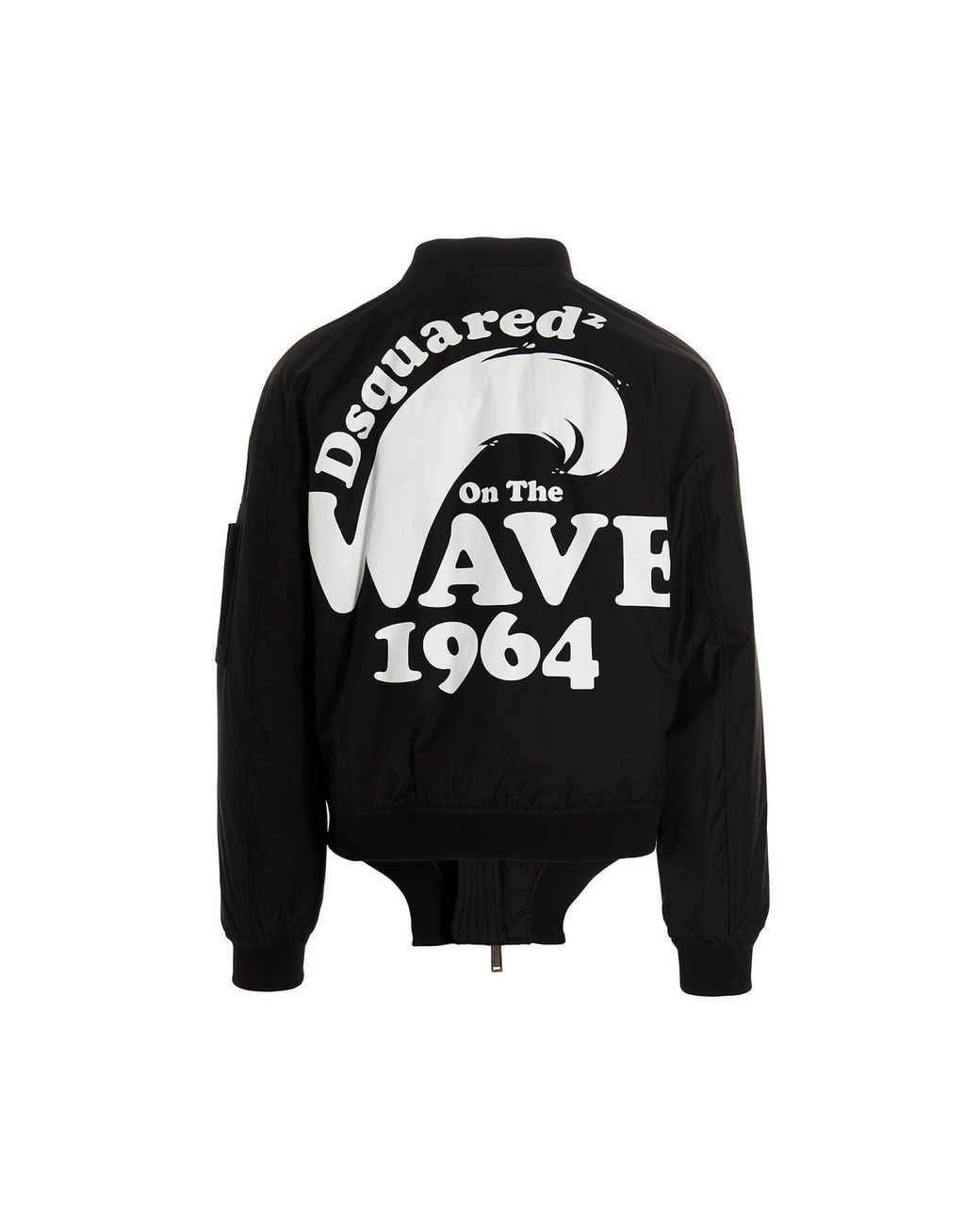 DSquared² Black 'D2 Onthewave' Bomber Jacket for men