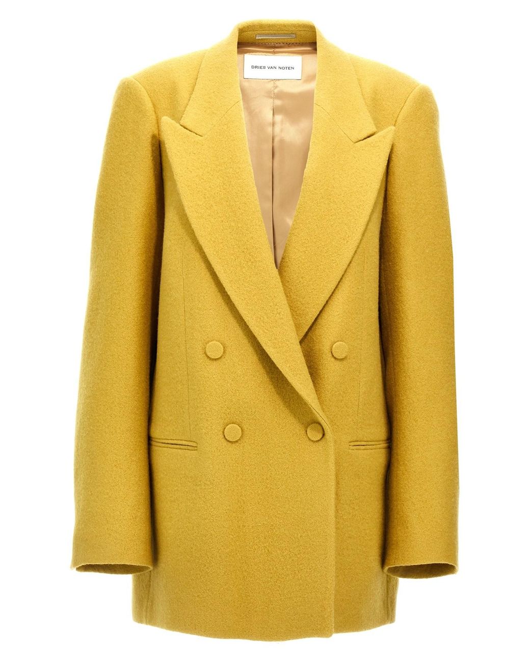 Dries Van Noten Yellow Blink' Blazer