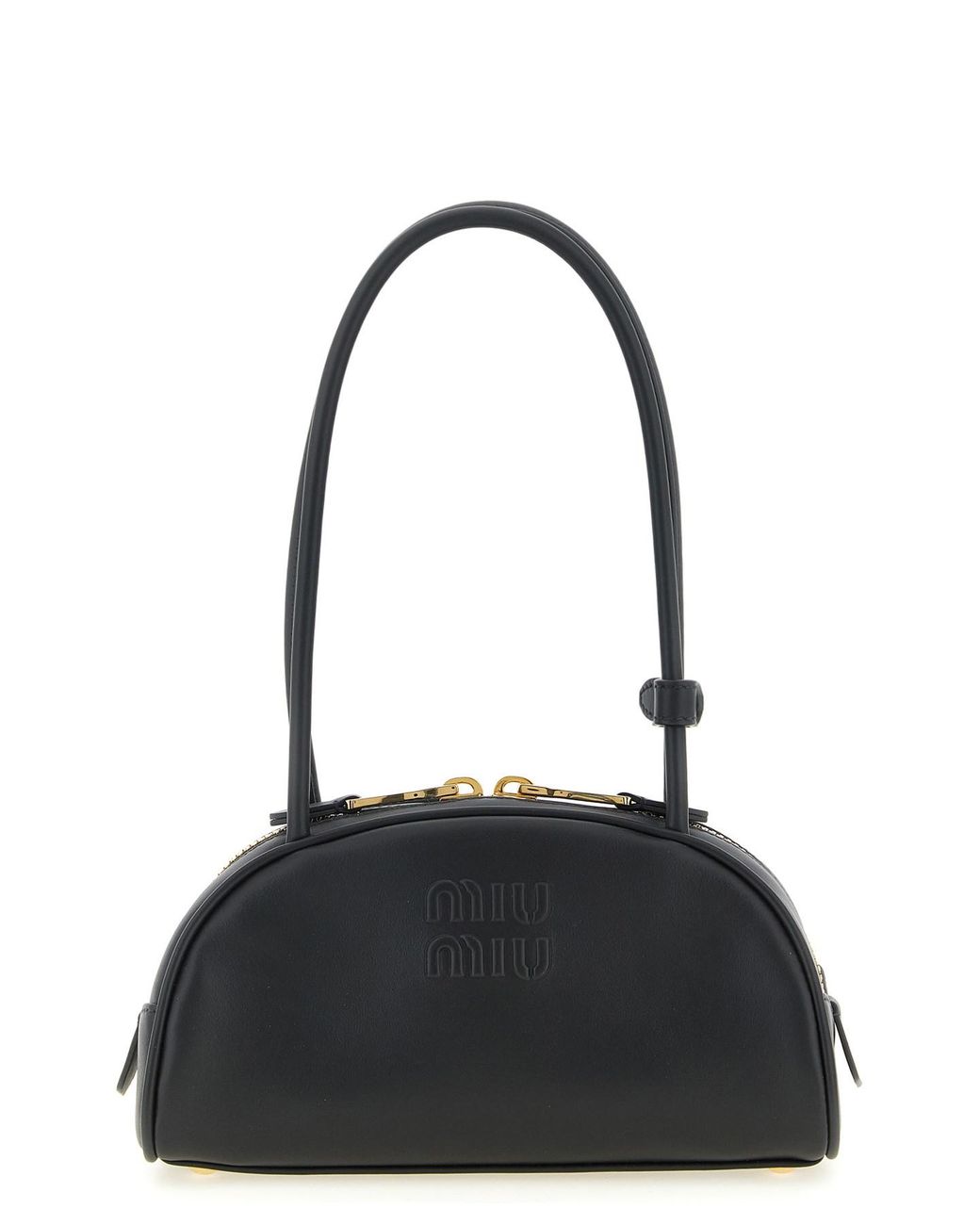 Miu Miu Black 'beau' Small Shoulder Bag