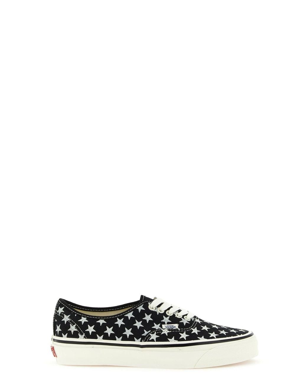 Vans Black Authentic 44 Lx Printed Canvas Sneaker for men