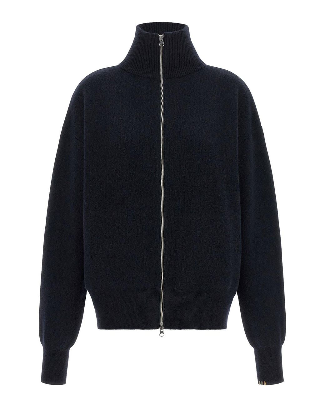 Extreme Cashmere Blue Cardigan 'N°319 Xtra Out'