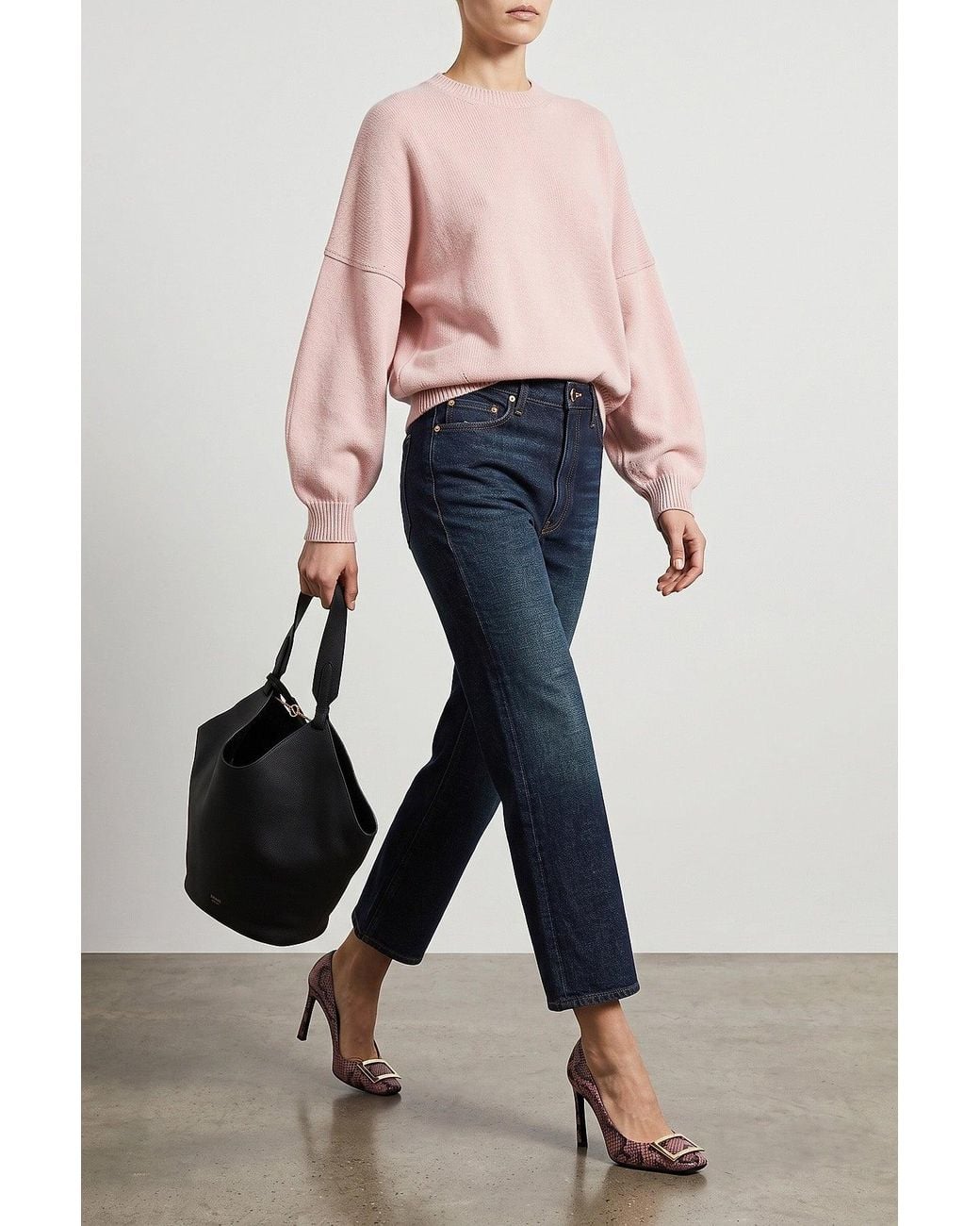 Khaite Blue 'Abigail' Jeans