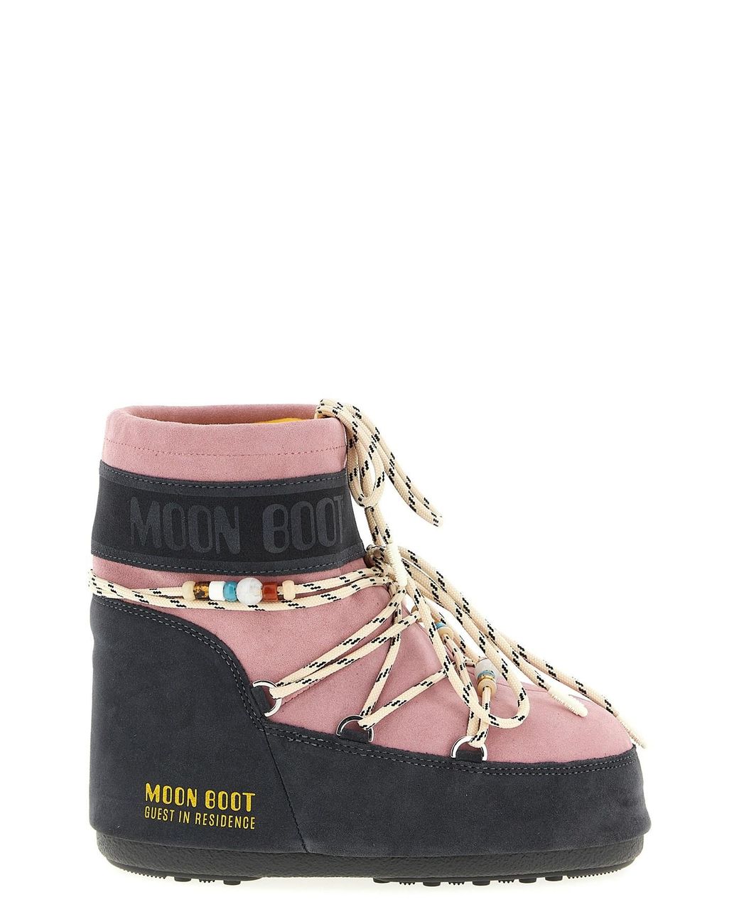 Moon Boot Pink Moonboot X Guest In Residence 'iconlow' Ankle Boots