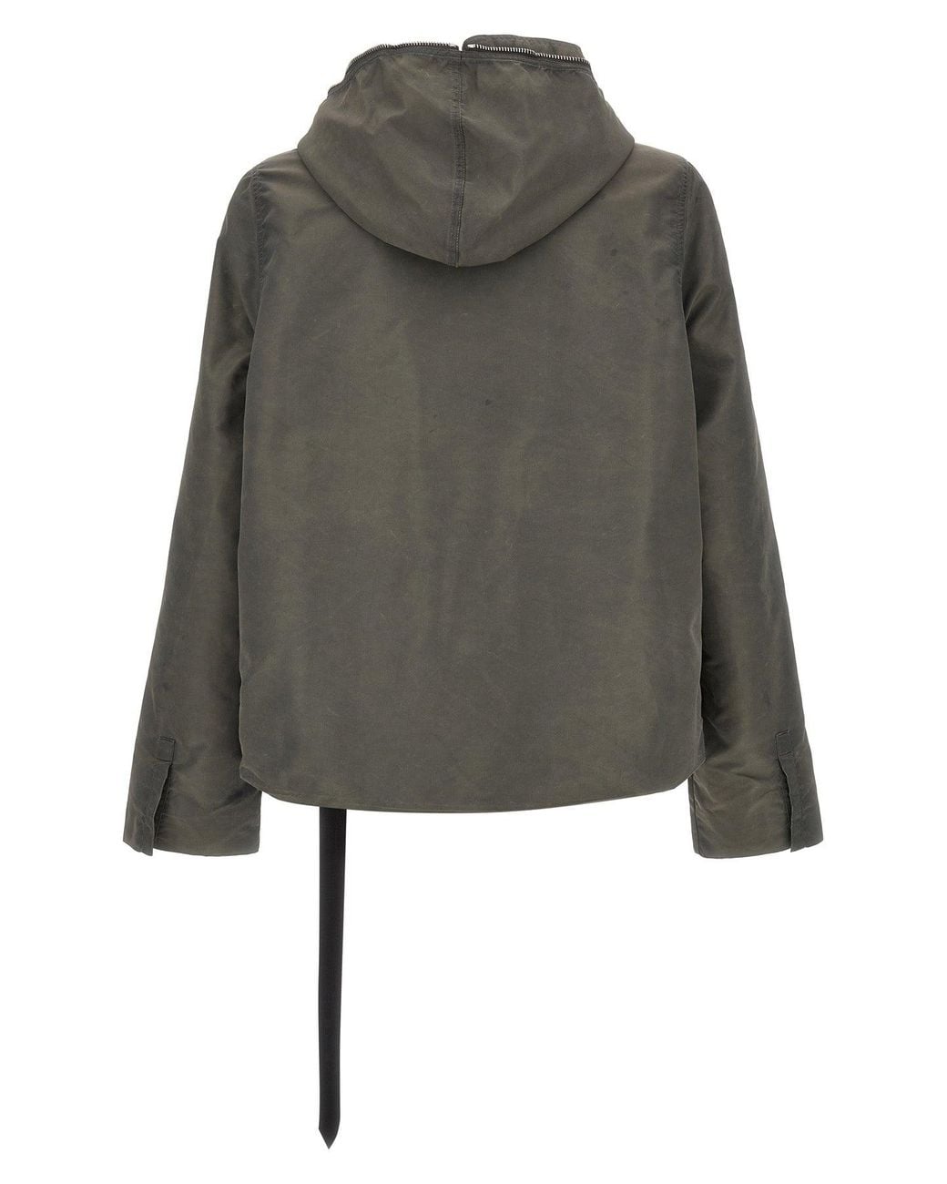 Rick Owens Gray Gimp Zipfront Jacket for men