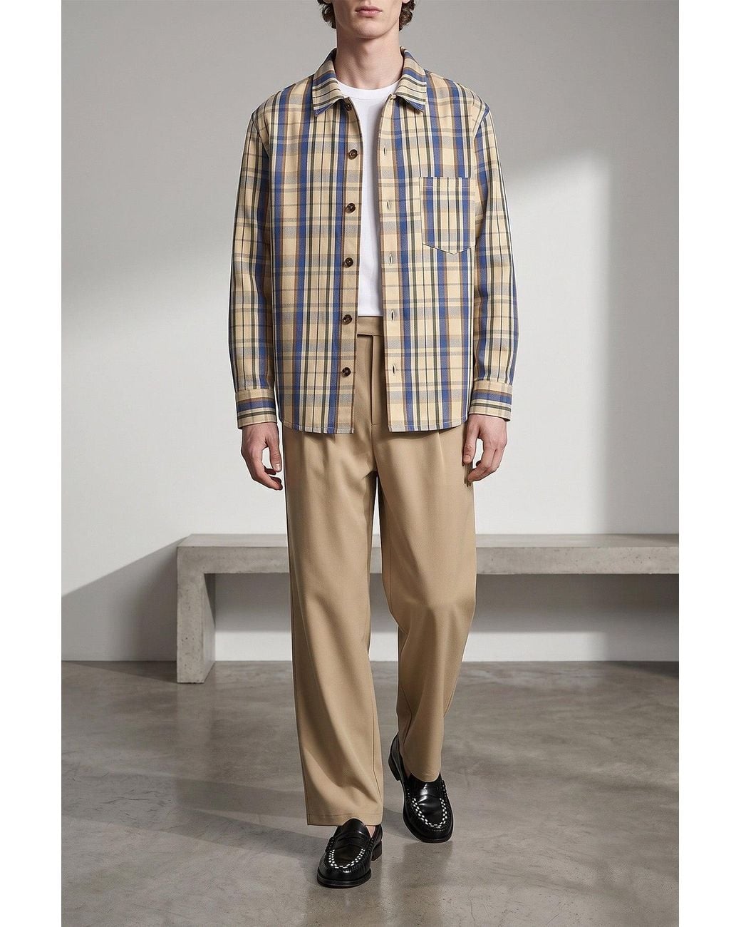 A.P.C. White A. P.C. A. P.C. Casual Jacket for men