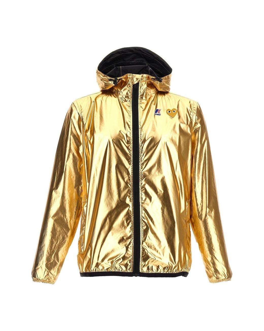 COMME DES GARÇONS PLAY Metallic Cdg Play X K-Way Jacket