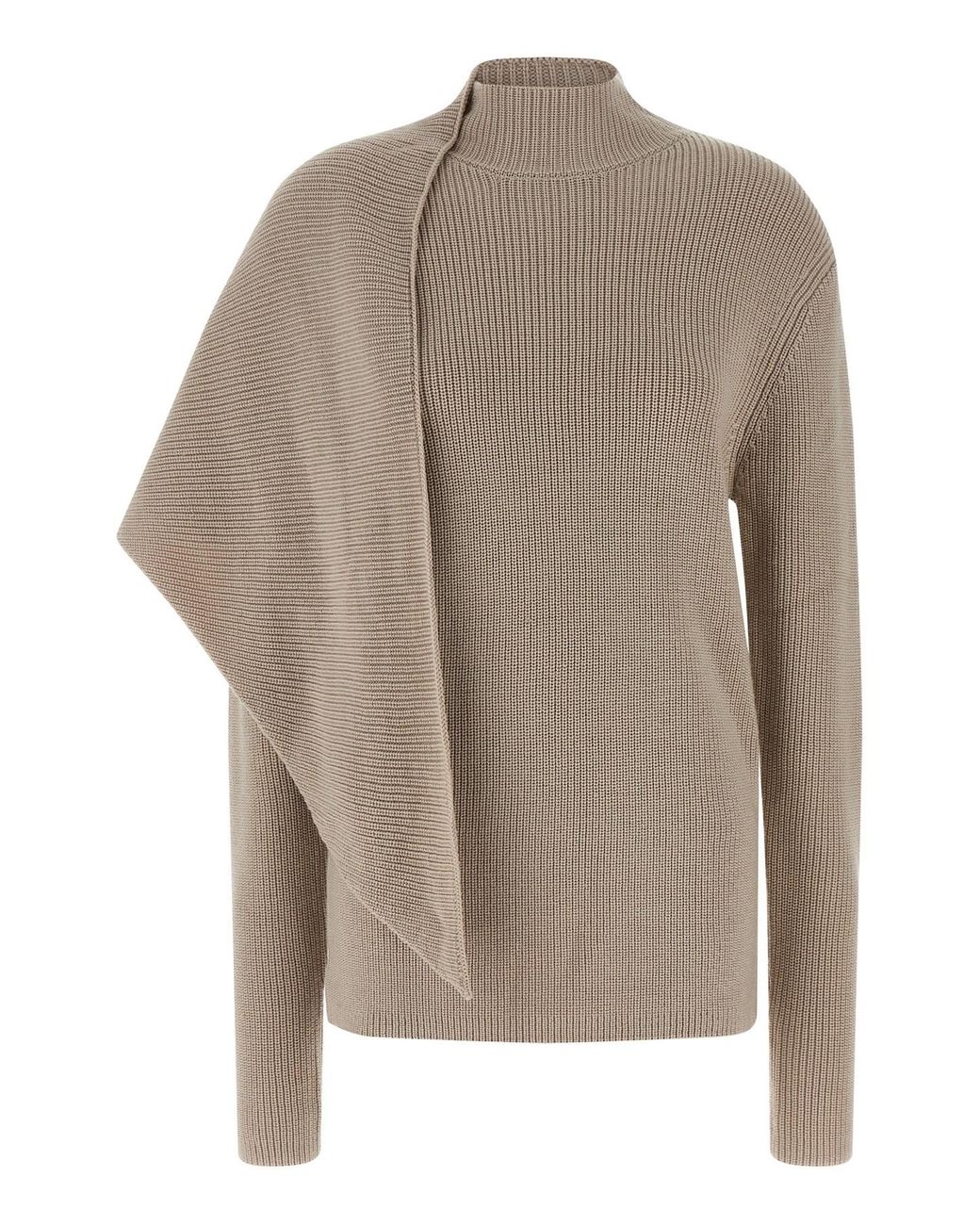 Entire studios Brown 'wrap' Sweater