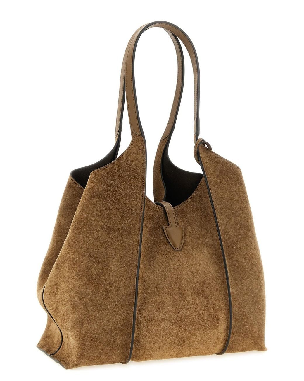 Tod's Brown Medium 'T Timeless' Shopping Bag