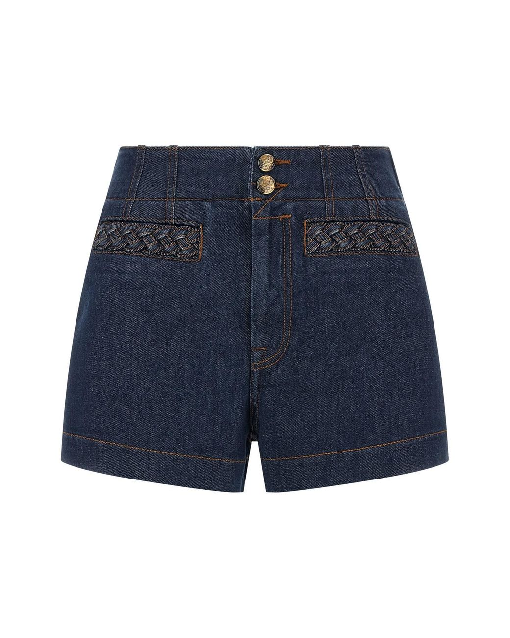 Zimmermann Blue 'aster' Shorts