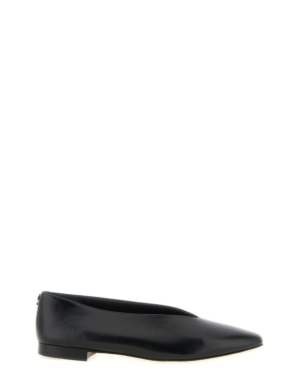 Jimmy Choo Black 'Margot' Ballet Flats