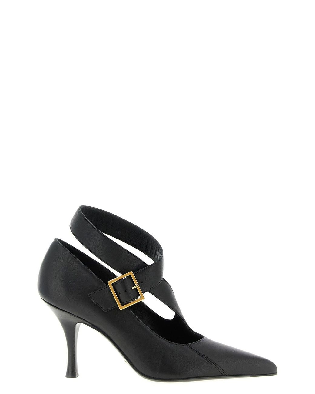 Khaite Black 'Sloan Pump 85' Pumps
