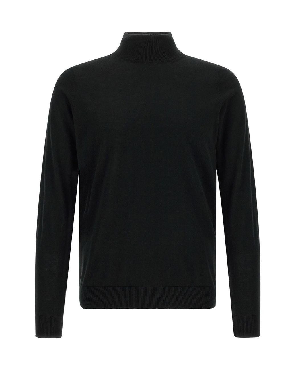 LARMERI STUDIO Black Lupetto Sweater for men