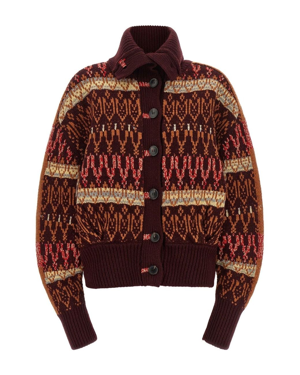 Dries Van Noten Red Cardigan 'Teda'