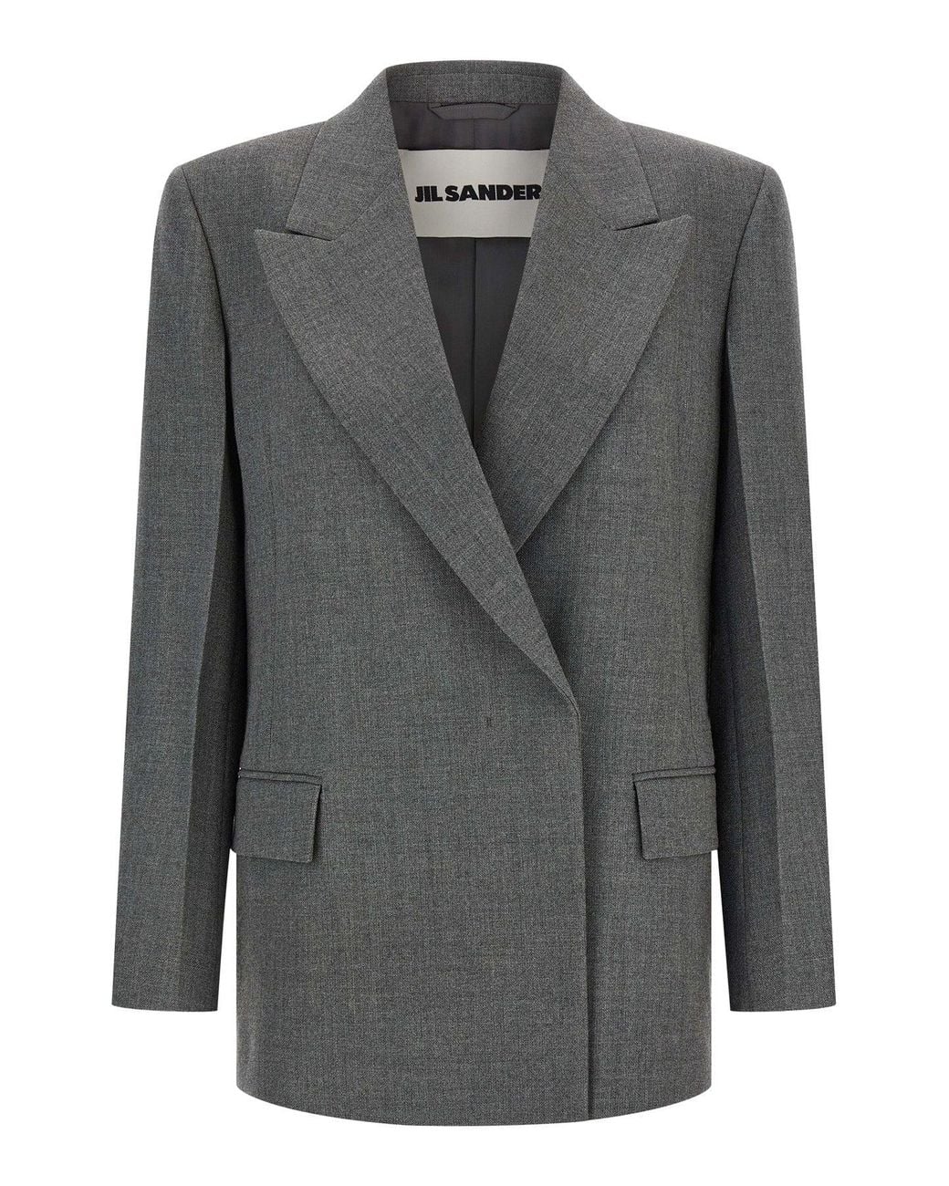 Jil Sander Gray 'Jacket 77 Tm' Blazer