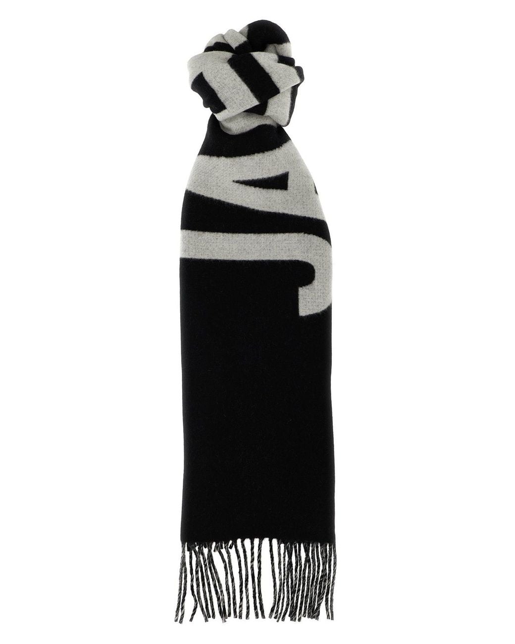 Jacquemus Black The 'L'Echarpe Scarf for men