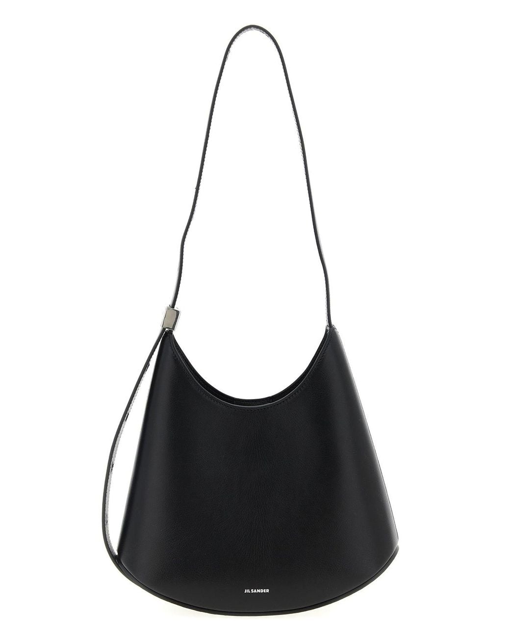 Jil Sander Black Schultertasche 'Eldorado Sm'