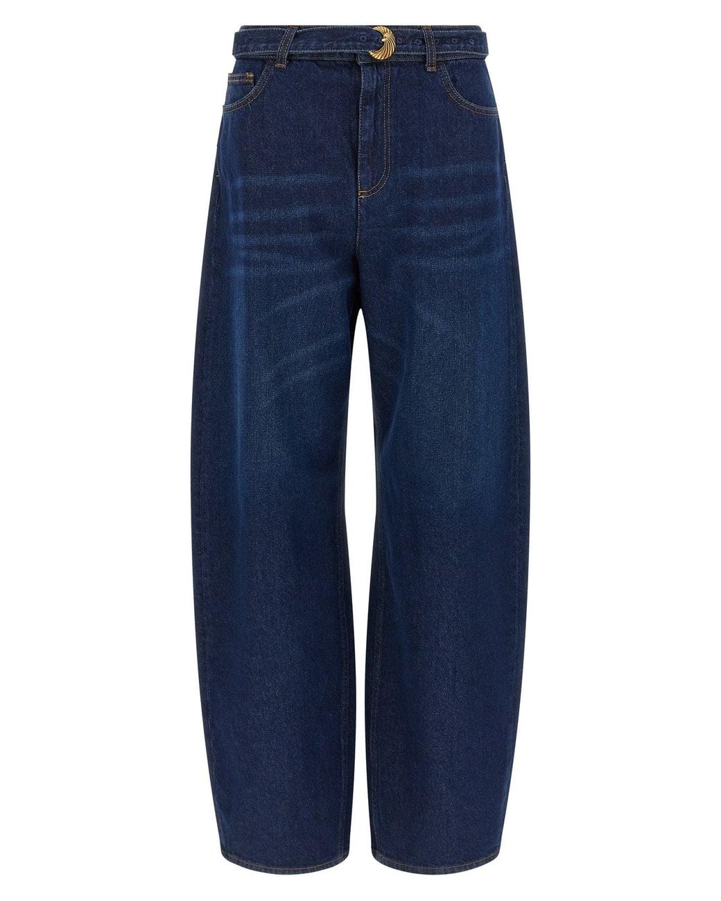 Twinset Blue High Waist Jeans