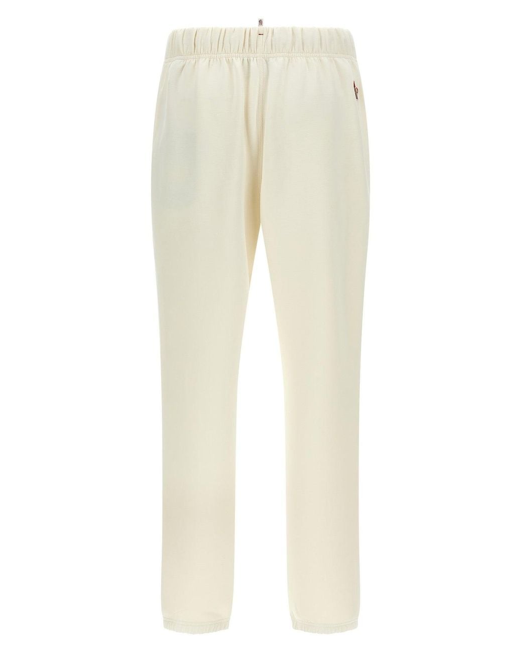 Moncler Natural 'Jogging Tessuto Doppio' Sweatpants
