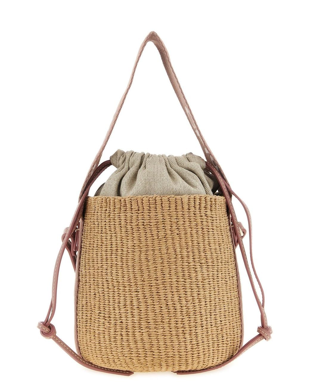 Chloé Natural Woody Small Handbag