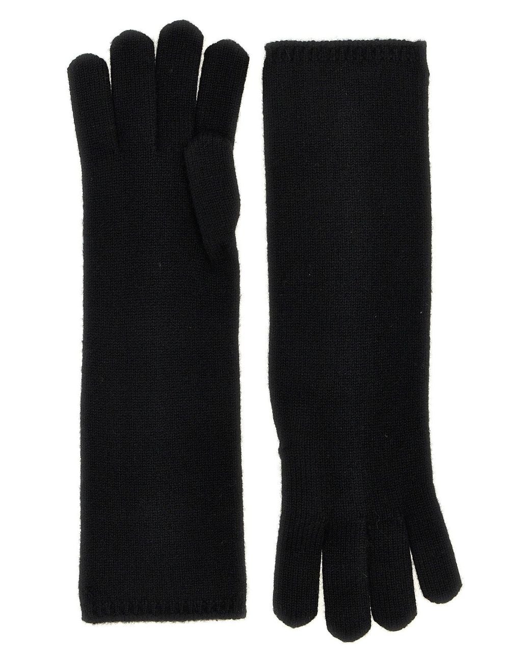 Max Mara Black Alaggio Gloves