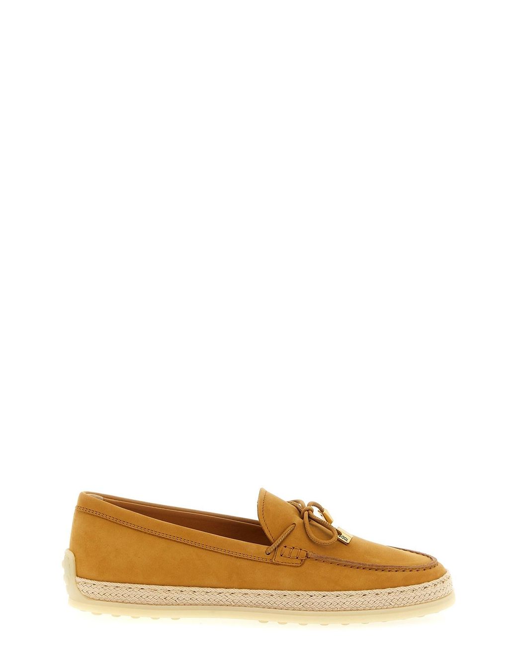 Tod's Brown 'gomma Rafia 92k' Loafers