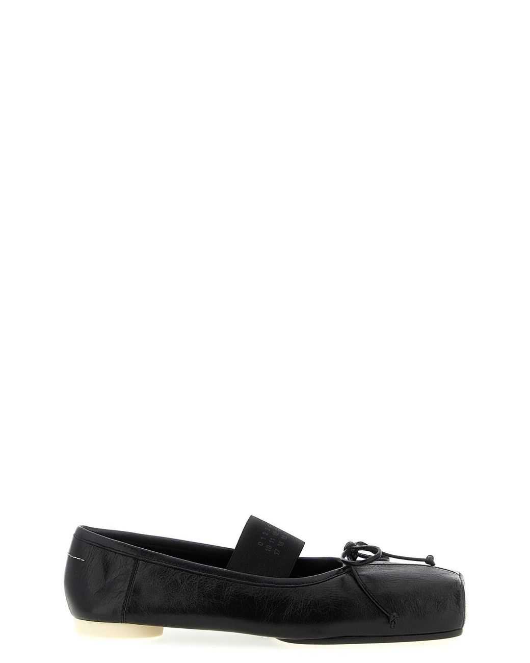 MM6 by Maison Margiela Black 'ballet' Ballet Flats