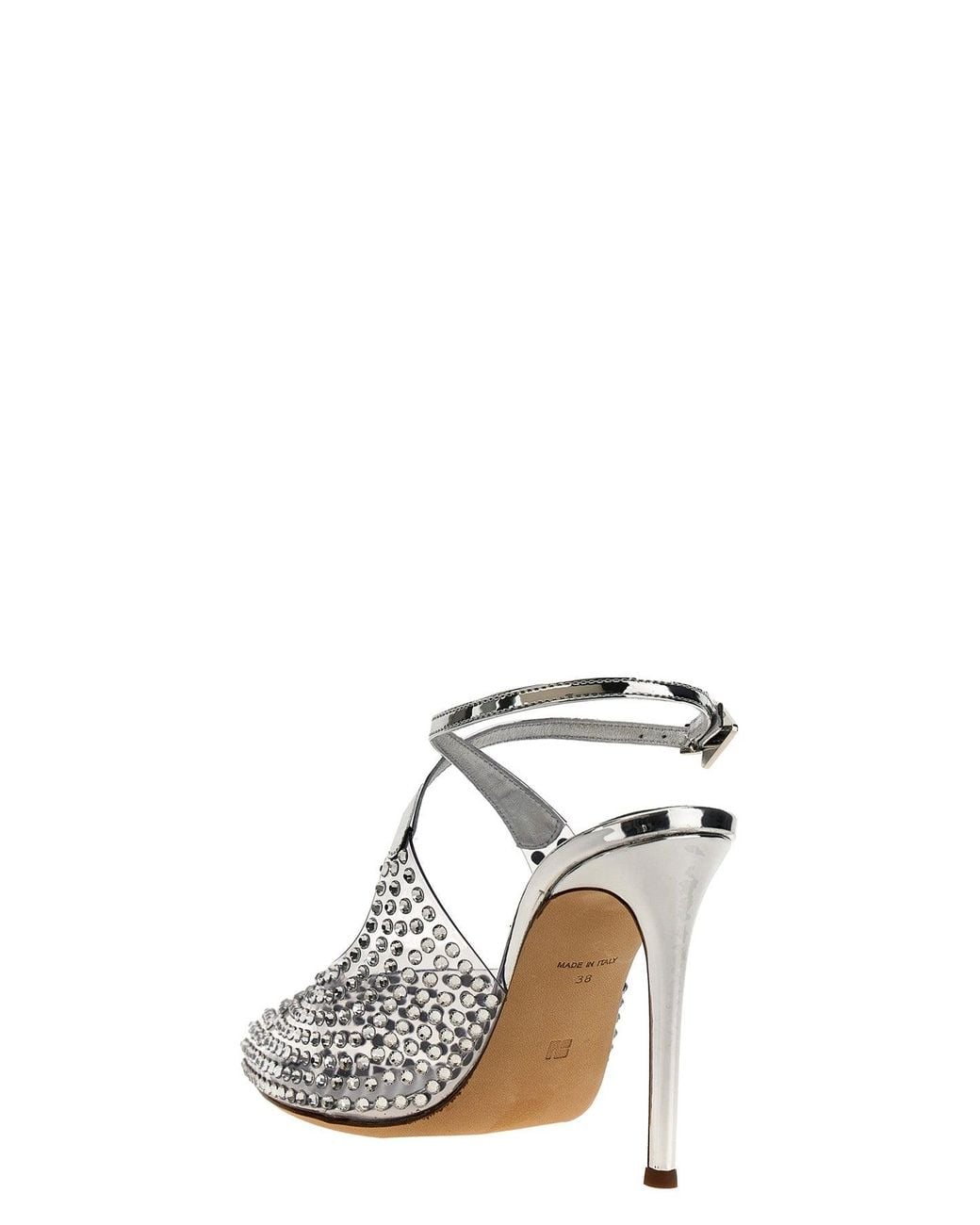 Nicolo' Beretta White 'Beiby' Sandals