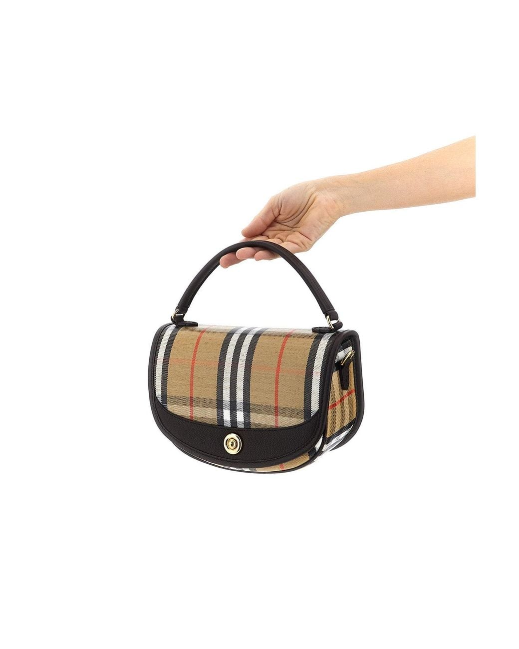 Burberry Black 'Highlands' Crossbody Bag